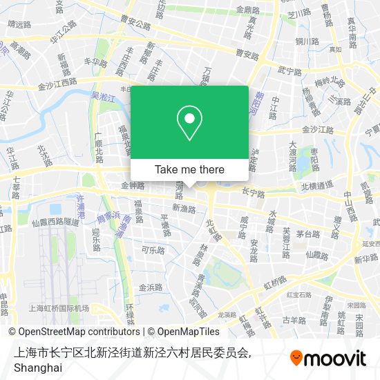 上海市长宁区北新泾街道新泾六村居民委员会 map