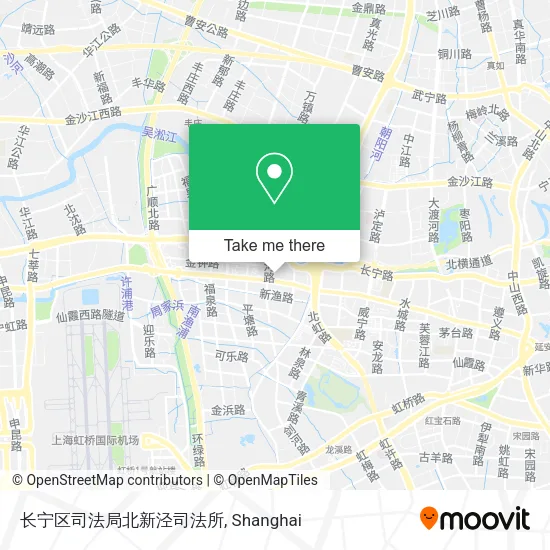 长宁区司法局北新泾司法所 map