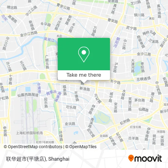 联华超市(平塘店) map