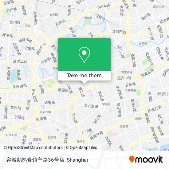容城鹅熟食镇宁路36号店 map