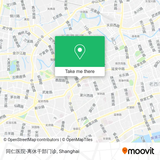 同仁医院-离休干部门诊 map