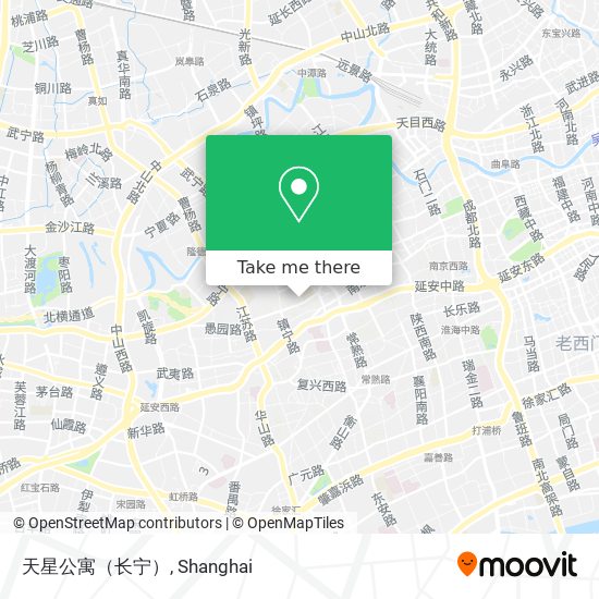 天星公寓（长宁） map
