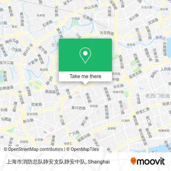 上海市消防总队静安支队静安中队 map