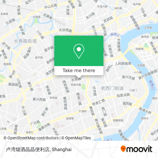 卢湾烟酒晶晶便利店 map