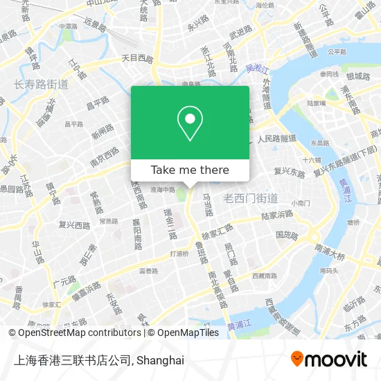 上海香港三联书店公司 map