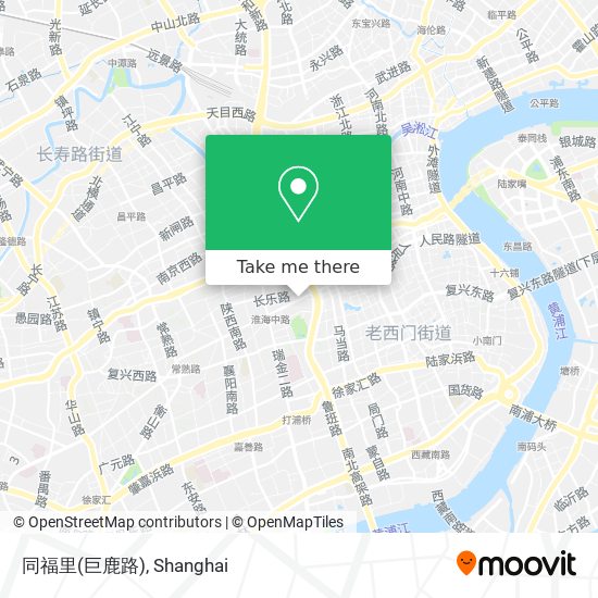 同福里(巨鹿路) map