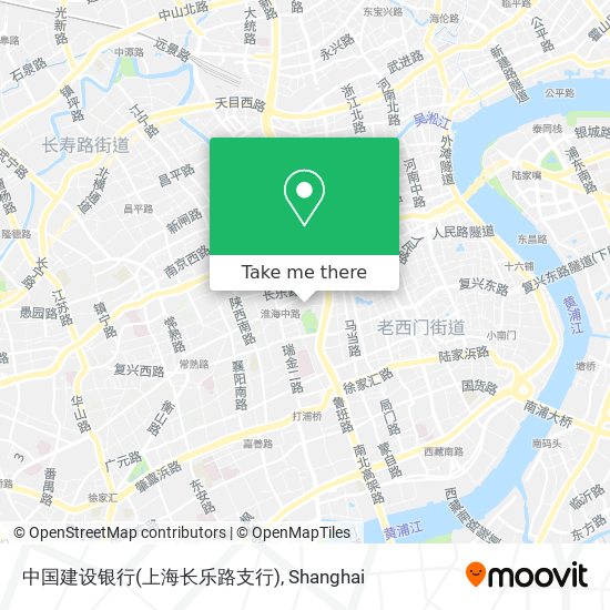 中国建设银行(上海长乐路支行) map
