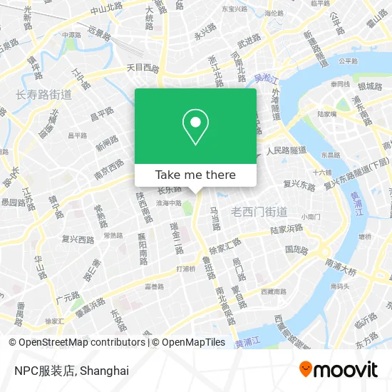 NPC服装店 map