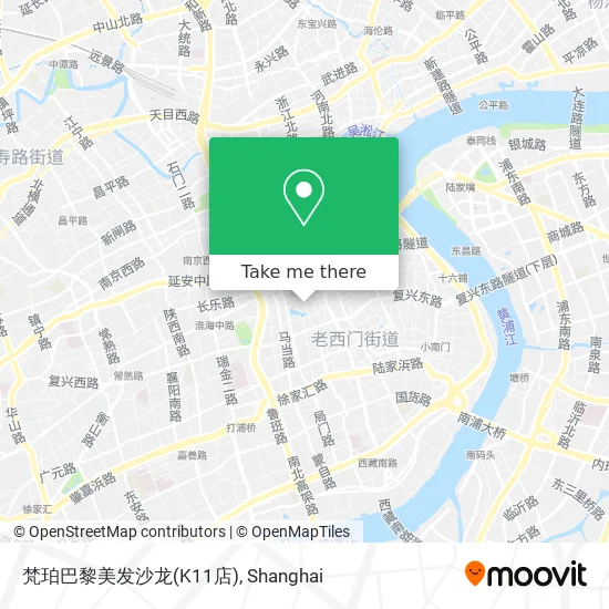 梵珀巴黎美发沙龙(K11店) map
