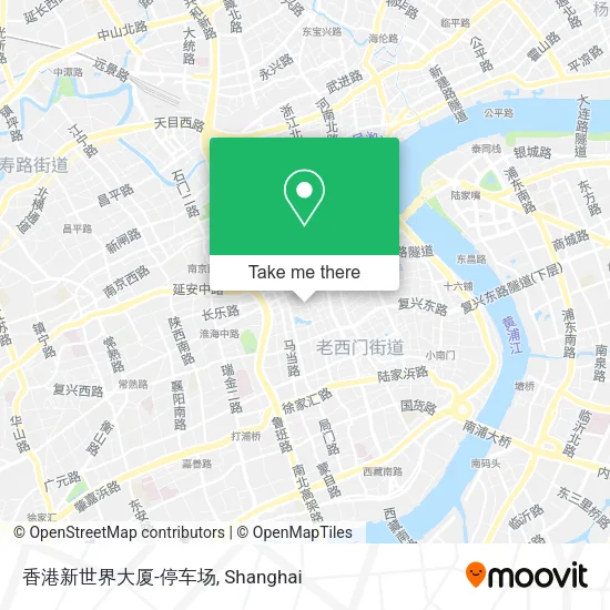香港新世界大厦-停车场 map
