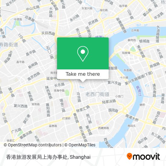 香港旅游发展局上海办事处 map