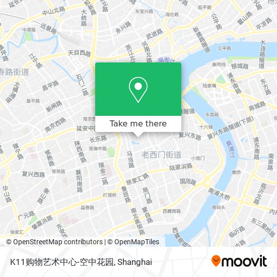 K11购物艺术中心-空中花园 map