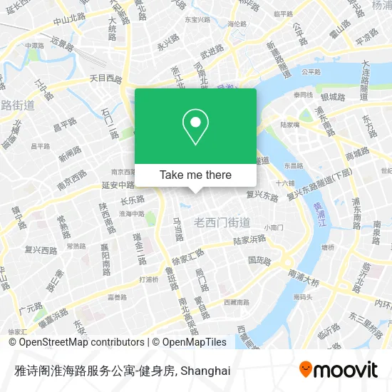 雅诗阁淮海路服务公寓-健身房 map