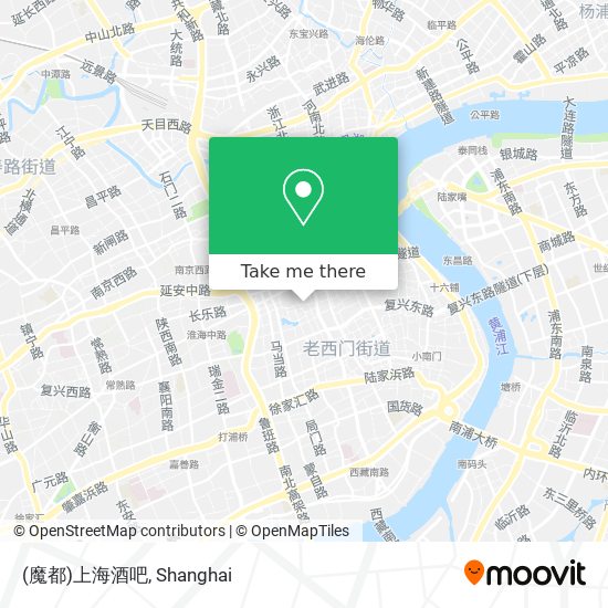 (魔都)上海酒吧 map