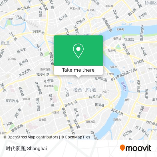 时代豪庭 map