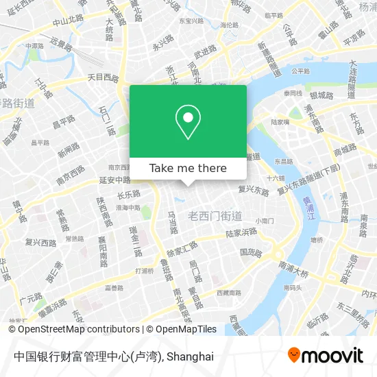 中国银行财富管理中心(卢湾) map