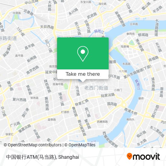 中国银行ATM(马当路) map