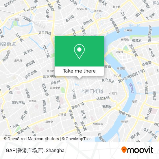 GAP(香港广场店) map