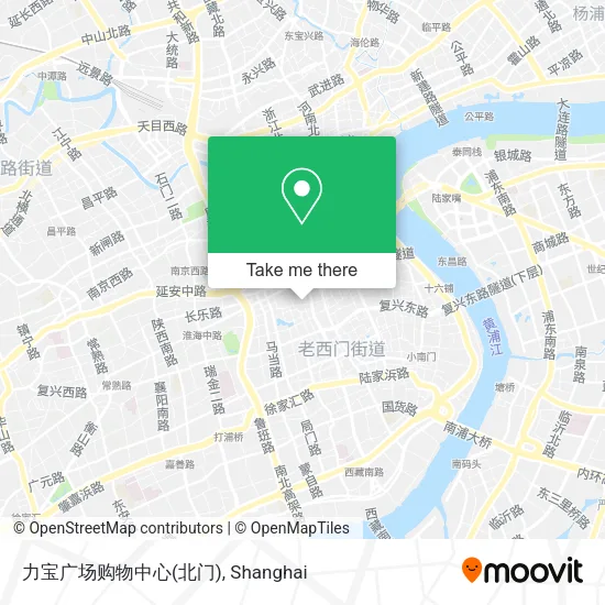 力宝广场购物中心(北门) map