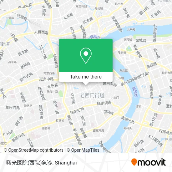 曙光医院(西院)急诊 map