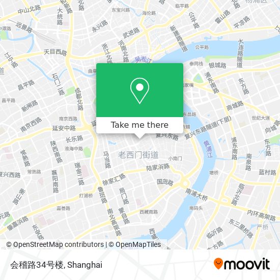 会稽路34号楼 map