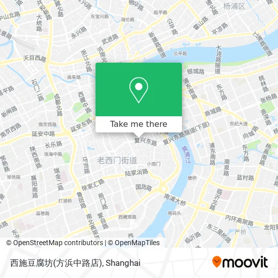 西施豆腐坊(方浜中路店) map