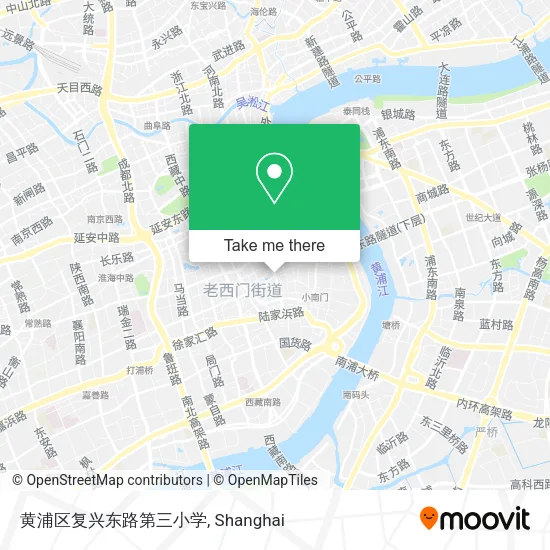 黄浦区复兴东路第三小学 map