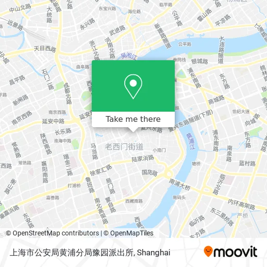 上海市公安局黄浦分局豫园派出所 map