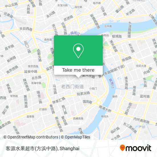 客源水果超市(方浜中路) map