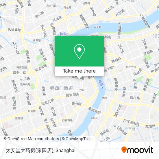太安堂大药房(豫园店) map