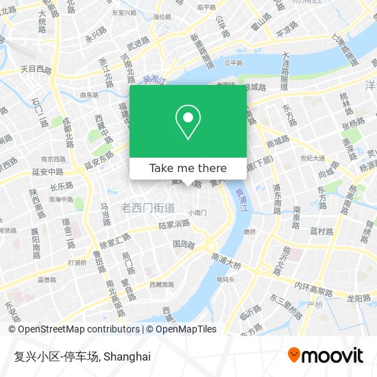 复兴小区-停车场 map