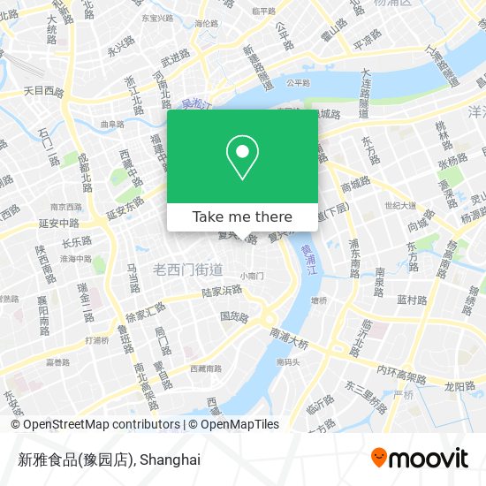 新雅食品(豫园店) map
