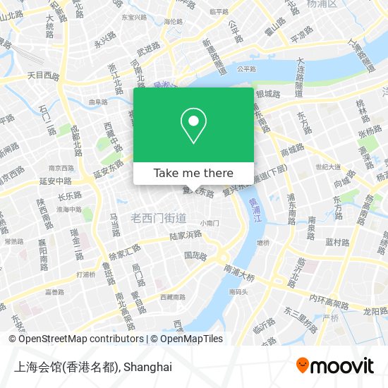 上海会馆(香港名都) map
