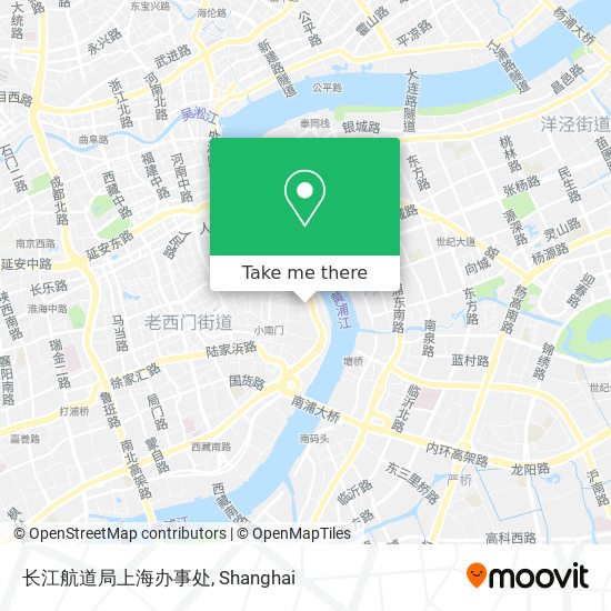 长江航道局上海办事处 map