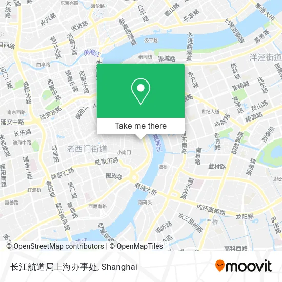 长江航道局上海办事处 map