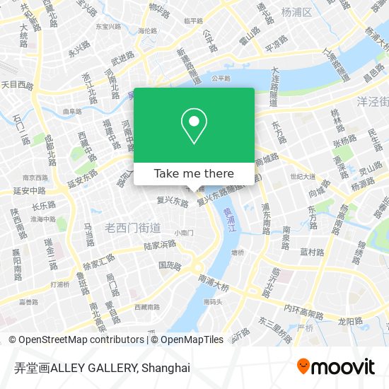 弄堂画ALLEY GALLERY map