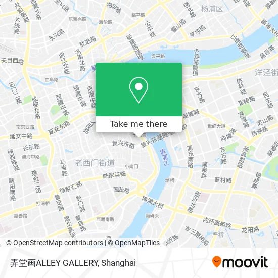 弄堂画ALLEY GALLERY map