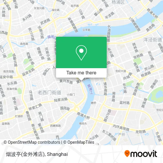 烟波亭(金外滩店) map
