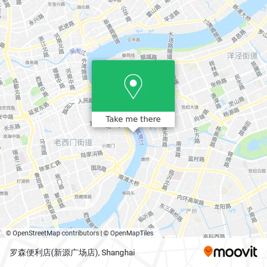 罗森便利店(新源广场店) map