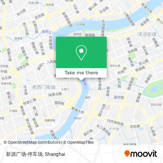 新源广场-停车场 map