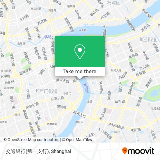 交通银行(第一支行) map