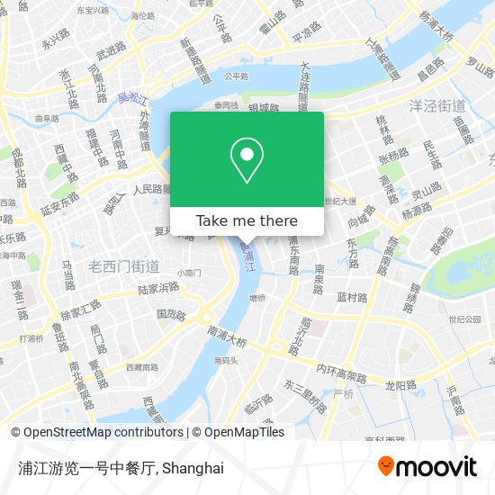 浦江游览一号中餐厅 map