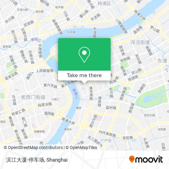 滨江大厦-停车场 map