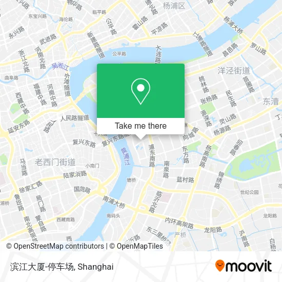 滨江大厦-停车场 map