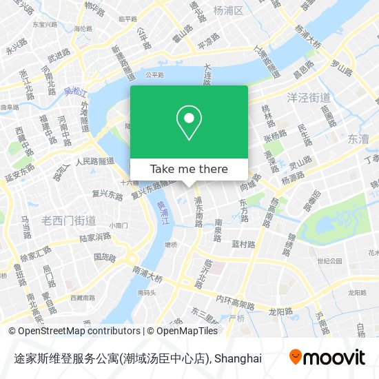 途家斯维登服务公寓(潮域汤臣中心店) map