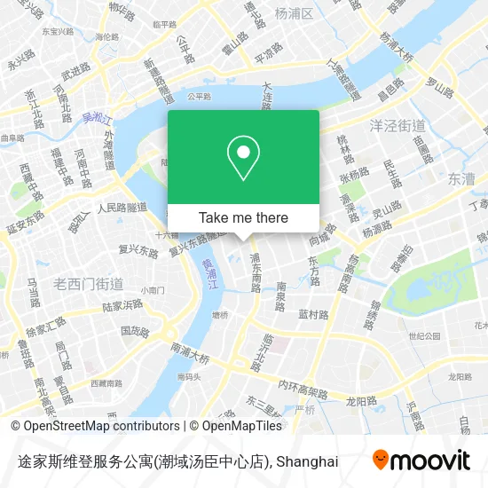 途家斯维登服务公寓(潮域汤臣中心店) map