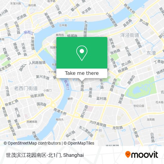 世茂滨江花园南区-北1门 map