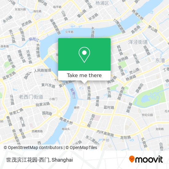 世茂滨江花园-西门 map