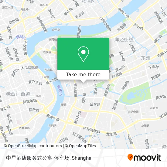 中星酒店服务式公寓-停车场 map