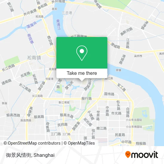 御景风情街 map